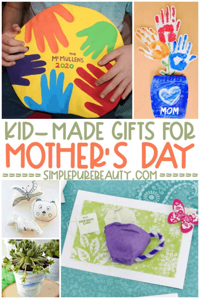 Mother's Day Gift - Kids Project - The Happy Scraps