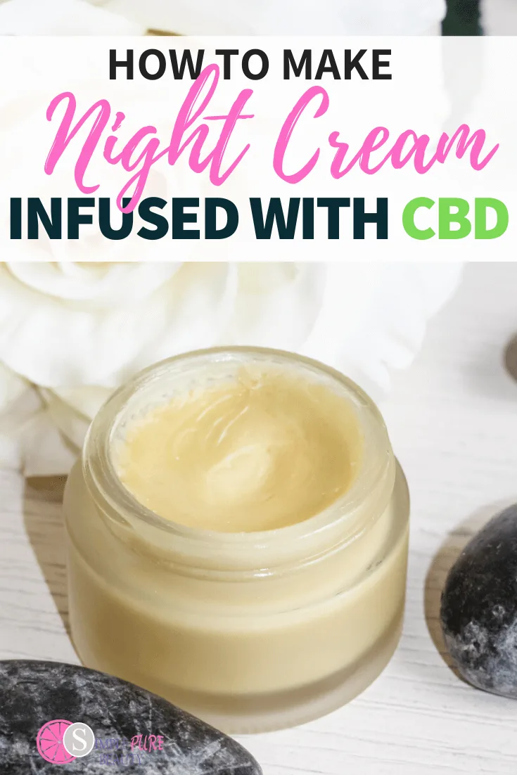 CBD Anti-aging Night Cream Recipe