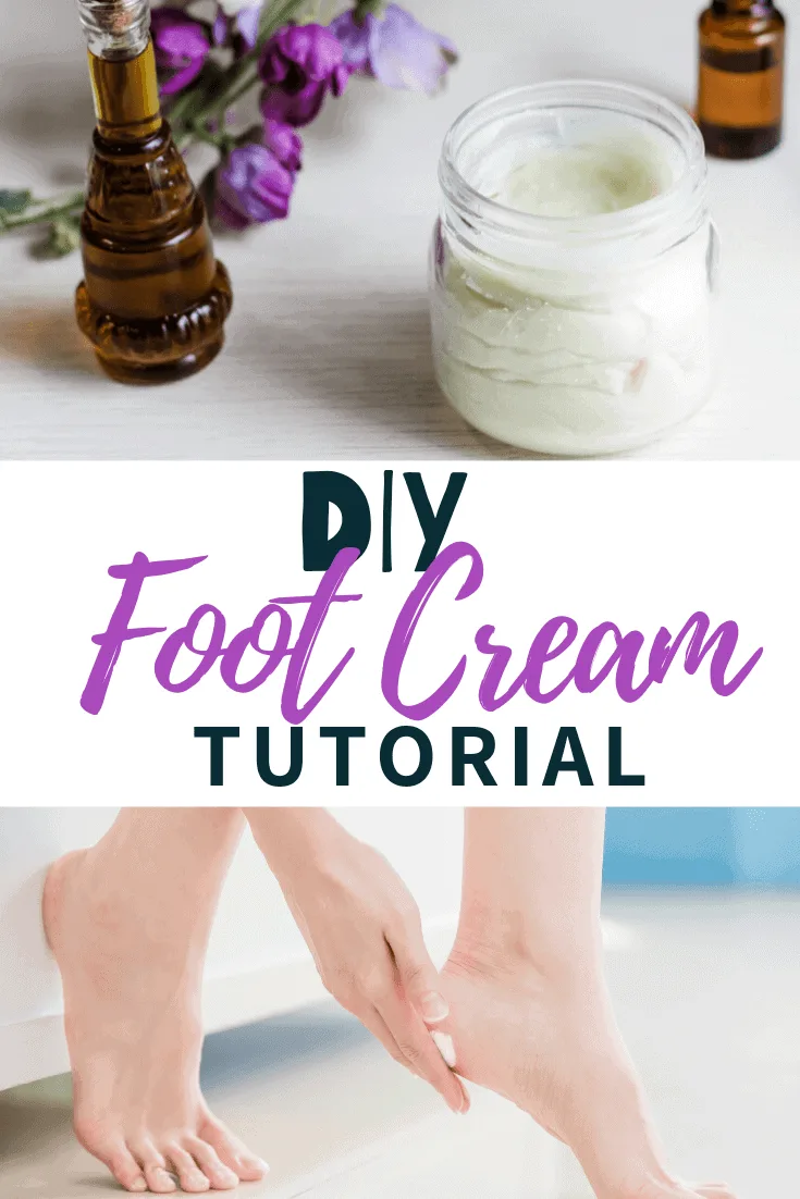 DIY foot cream for pain using CBD 