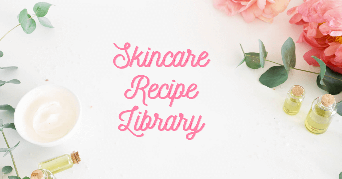 Diy Skincare Recipe Library Simple Pure Beauty