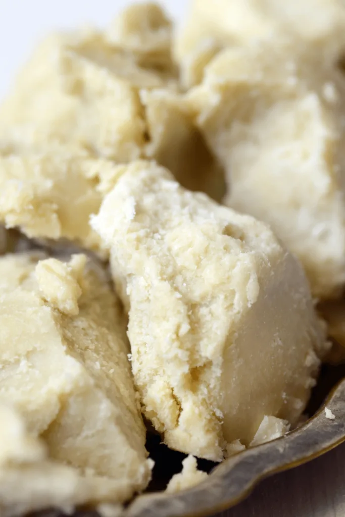 shea butter on table