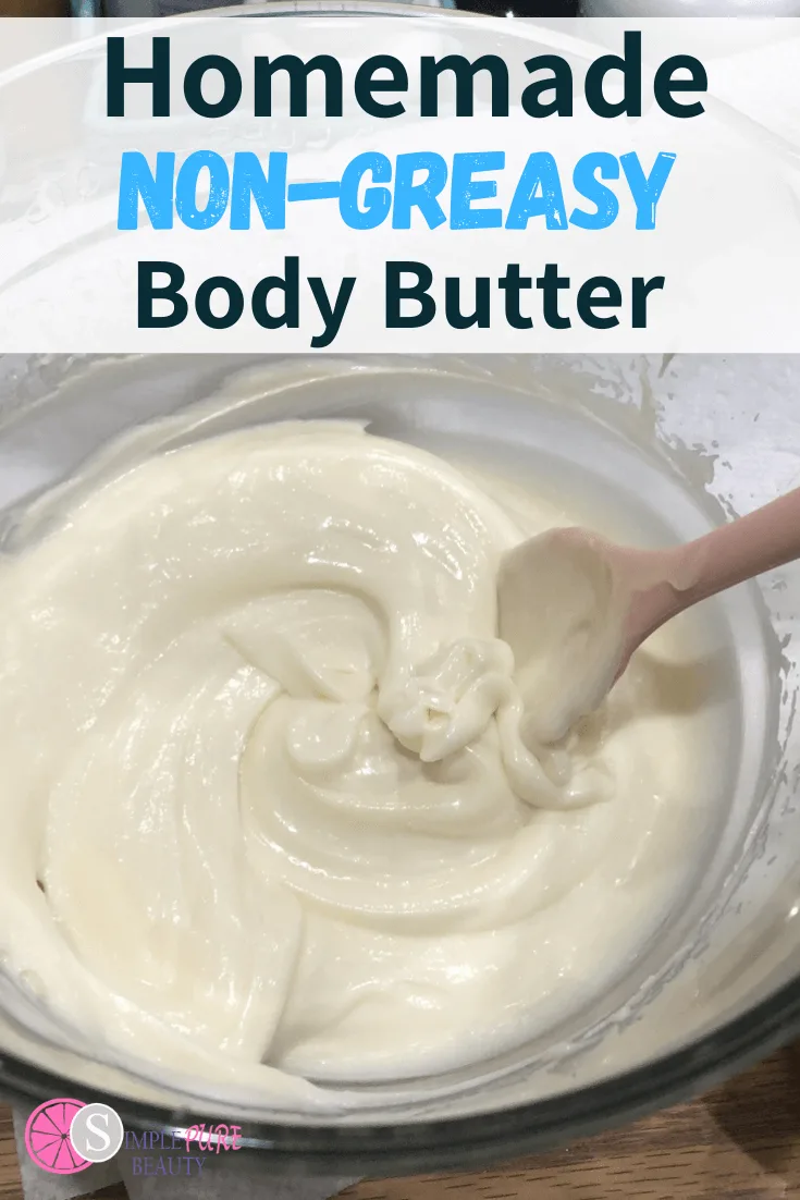 DIY Non-Greasy Body Butter Recipe that Smells Amazing!!