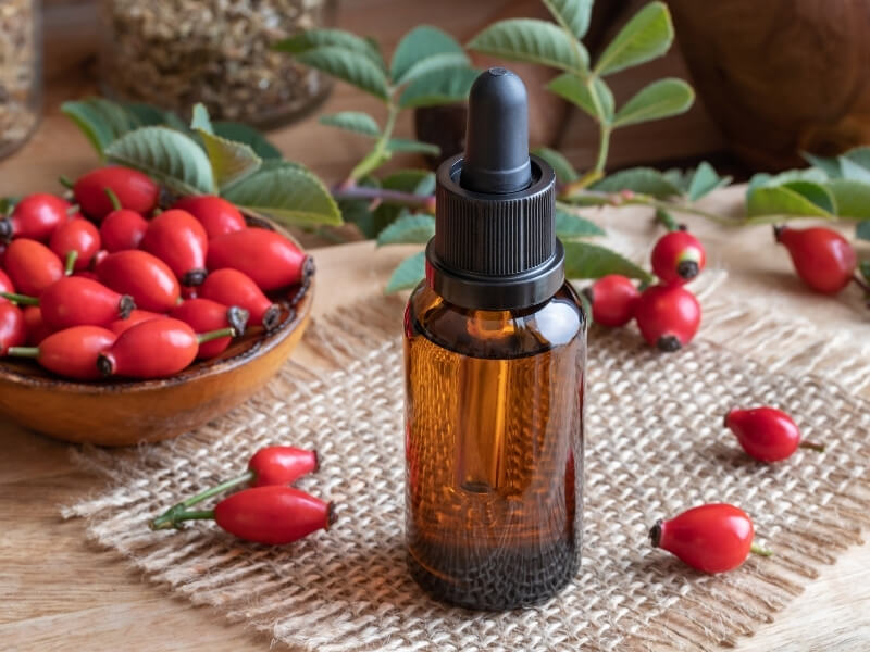 Rosehip Seed Oil Benefits for Skin: How to Use, Where to Buy + DIY Recipes!