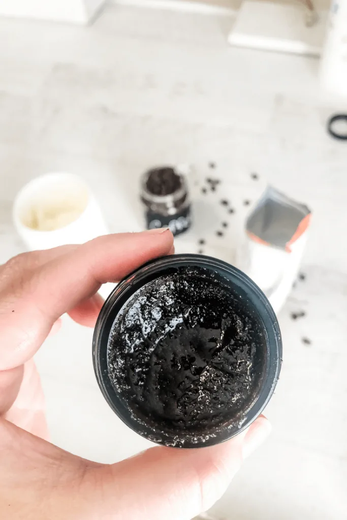 DIY Coffee Facial Scrub