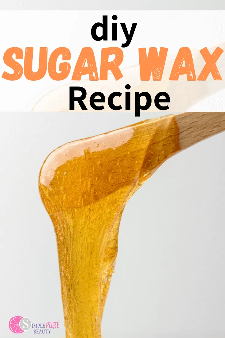homemade sugar wax