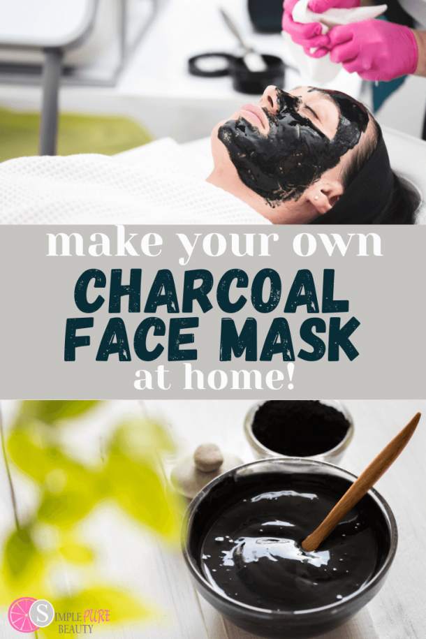 DIY Charcoal Face Mask - Simple Pure Beauty