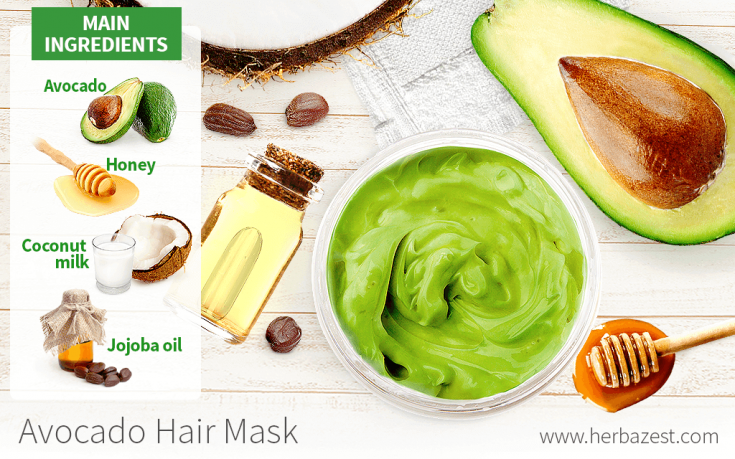 9 DIY Avocado Hair Mask Treatments for Deep Conditioning & Hair Growth -  Simple Pure Beauty