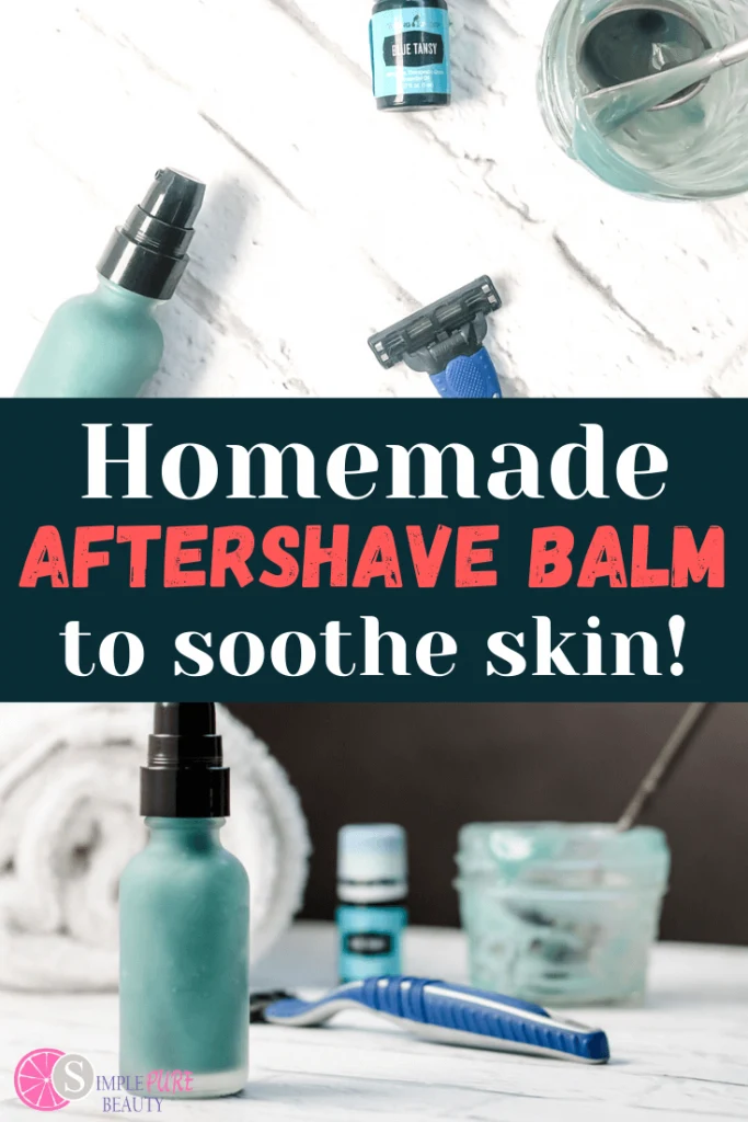 DIY Aftershave balm