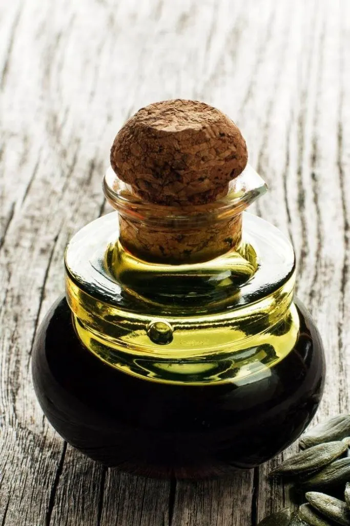 bottle of tamanu oil