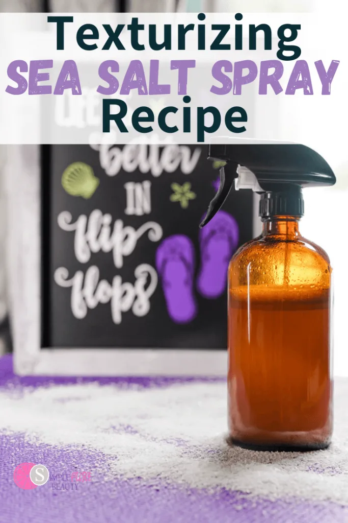 DIY Sea Salt Spray