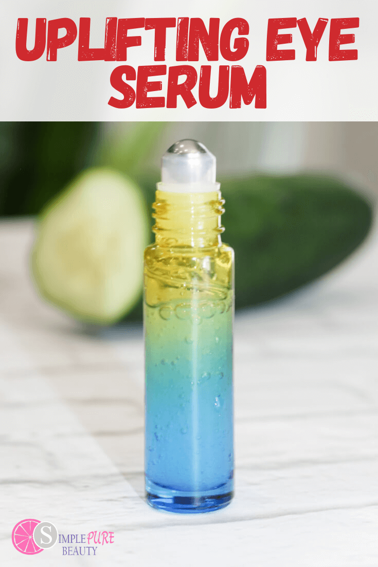 DIY Uplifting Eye Serum with Caffeine + Antiaging Peptides Simple