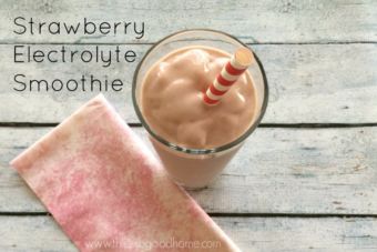 Strawberry Electrolyte Smoothie (Dairy-free, Paleo, SCD-legal, Vegan Option) Strawberry Electrolyte Smoothie (Dairy-free, Paleo, SCD-legal, Vegan Option)